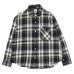 画像1: BARNS OUTFITTERS×BIG MAC（バーンズアウトフィッターズ×ビックマック）Flannel L/S Shirt（フランネルロングスリーブシャツ） / Navy（ネイビー） (1)