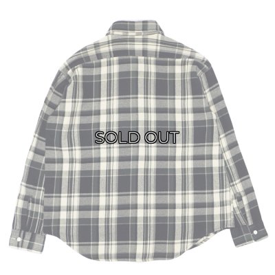 画像2: BARNS OUTFITTERS×BIG MAC（バーンズアウトフィッターズ×ビックマック）Flannel L/S Shirt（フランネルロングスリーブシャツ） / Black（ブラック）