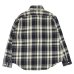画像2: BARNS OUTFITTERS×BIG MAC（バーンズアウトフィッターズ×ビックマック）Flannel L/S Shirt（フランネルロングスリーブシャツ） / Navy（ネイビー） (2)