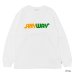 画像2: Sloppy Supply（スラッピーサプライ）Long Sleeve Print Tee（ロングスリーブプリントTシャツ）"ANYWAY"/ White（ホワイト）・Black（ブラック） (2)