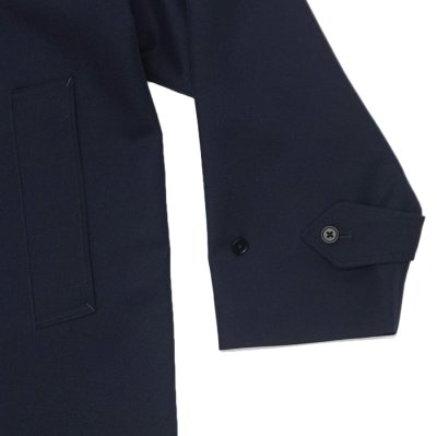 画像5: 【PointUp10%11/10迄】KAPTAIN SUNSHINE（キャプテンサンシャイン）Walker Coat（ウォーカーコート）"FINX COTTON Fully Lined" / Navy（ネイビー）