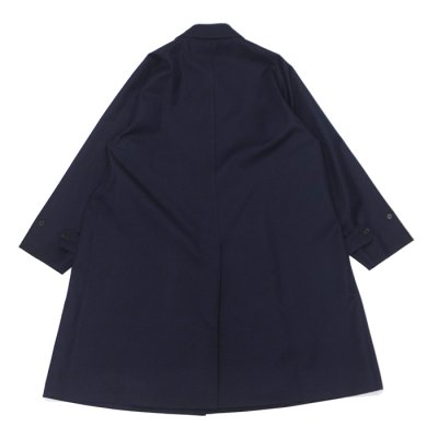 画像2: KAPTAIN SUNSHINE（キャプテンサンシャイン）Walker Coat（ウォーカーコート）"FINX COTTON Fully Lined" / Navy（ネイビー）