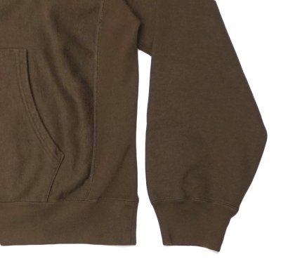 画像5: blurhms ROOTSTOCK（ブラームスルーツストック）Soft&Hard Sweat Hoodie Zip（ソフト&ハードスウェットフーディジップ）/ Khaki Brown（カーキブラウン）