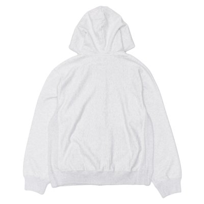 画像2: blurhms ROOTSTOCK（ブラームスルーツストック）Soft&Hard Sweat Hoodie Zip（ソフト&ハードスウェットフーディジップ）/ Heather White（ヘザーホワイト）