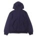 画像2: blurhms ROOTSTOCK（ブラームスルーツストック）Soft&Hard Sweat Hoodie Zip（ソフト&ハードスウェットフーディジップ）/ Dark Purple（ダークパープル） (2)