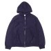 画像1: blurhms ROOTSTOCK（ブラームスルーツストック）Soft&Hard Sweat Hoodie Zip（ソフト&ハードスウェットフーディジップ）/ Dark Purple（ダークパープル） (1)