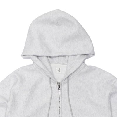 画像3: blurhms ROOTSTOCK（ブラームスルーツストック）Soft&Hard Sweat Hoodie Zip（ソフト&ハードスウェットフーディジップ）/ Heather White（ヘザーホワイト）