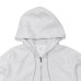 画像3: blurhms ROOTSTOCK（ブラームスルーツストック）Soft&Hard Sweat Hoodie Zip（ソフト&ハードスウェットフーディジップ）/ Heather White（ヘザーホワイト）