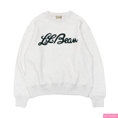 画像1: L.L.Bean（エルエルビーン）Ladies Winthrop Crewneck Sweatshirt（レディース ウィンスロップクルーネックスウェットシャツ）"Japan Edition" / Brich（バーチ）