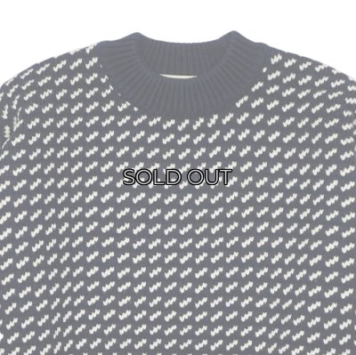 画像3: L.L.Bean（エルエルビーン）Ladies Wayne Sweater Bard's-Eye（レディース ウェインセーターバーズアイ）"Japan Edition" / Navy×Natural（ネイビー×ナチュラル）