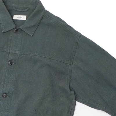 画像5: alvana（アルヴァナ）NATURAL TWILL SHORT JACKET（ナチュラルツイルショートジャケット）/ Khaki（カーキ）