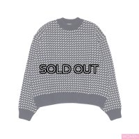 L.L.Bean（エルエルビーン）Ladies Wayne Sweater Bard's-Eye（レディース ウェインセーターバーズアイ）"Japan Edition" / Navy×Natural（ネイビー×ナチュラル）