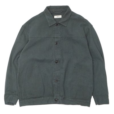画像1: alvana（アルヴァナ）NATURAL TWILL SHORT JACKET（ナチュラルツイルショートジャケット）/ Khaki（カーキ）