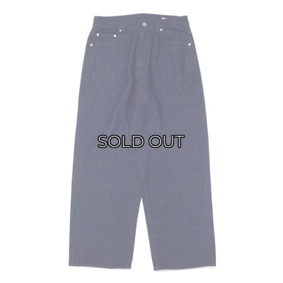 画像1: alvana（アルヴァナ）Bharat DENIM SKATE PANTS（バーラトデニムスケートパンツ）/ Blue（ブルー）【裾上げ無料】