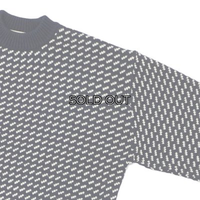 画像4: L.L.Bean（エルエルビーン）Ladies Wayne Sweater Bard's-Eye（レディース ウェインセーターバーズアイ）"Japan Edition" / Navy×Natural（ネイビー×ナチュラル）