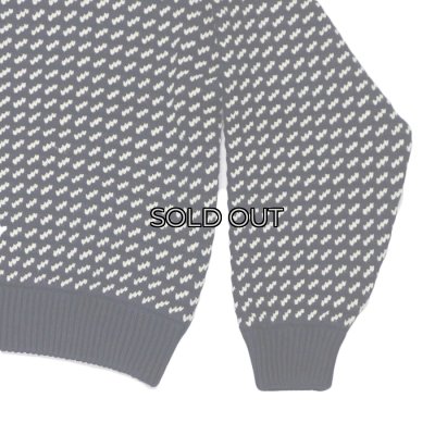 画像5: L.L.Bean（エルエルビーン）Ladies Wayne Sweater Bard's-Eye（レディース ウェインセーターバーズアイ）"Japan Edition" / Navy×Natural（ネイビー×ナチュラル）
