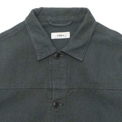 画像4: alvana（アルヴァナ）NATURAL TWILL SHORT JACKET（ナチュラルツイルショートジャケット）/ Khaki（カーキ）