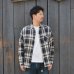 画像7: BARNS OUTFITTERS×BIG MAC（バーンズアウトフィッターズ×ビックマック）Flannel L/S Shirt（フランネルロングスリーブシャツ） / Red（レッド） (7)