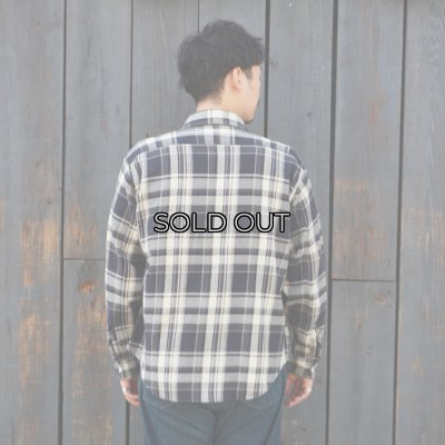 画像9: BARNS OUTFITTERS×BIG MAC（バーンズアウトフィッターズ×ビックマック）Flannel L/S Shirt（フランネルロングスリーブシャツ） / Black（ブラック）