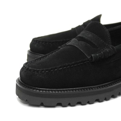 画像6: G.H.BASS（ジーエイチバス）LARSON（ラーソン・ラグソール）"Lug Sole" / Black Suede（ブラックスウェード）