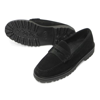 画像3: G.H.BASS（ジーエイチバス）LARSON（ラーソン・ラグソール）"Lug Sole" / Black Suede（ブラックスウェード）