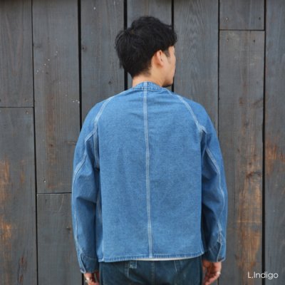 画像10: BARNS OUTFITTERS×BIG MAC(バーンズアウトフィッターズ×ビックマック)Denim Engineers Jacket(デニムエンジニアーズジャケット) / Indigo(インディゴ)