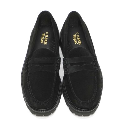 画像5: G.H.BASS（ジーエイチバス）LARSON（ラーソン・ラグソール）"Lug Sole" / Black Suede（ブラックスウェード）