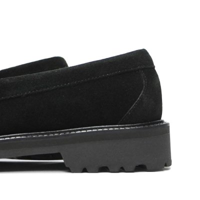 画像7: G.H.BASS（ジーエイチバス）LARSON（ラーソン・ラグソール）"Lug Sole" / Black Suede（ブラックスウェード）