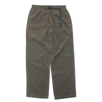 Gramicci（グラミチ）GRID CHECK JAM PANT（グリッドチェックジャムパンツ）"Corduroy" / FOSSIL（フォッシル）【裾上げ無料】