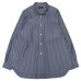 画像1: alvana（アルヴァナ）WIDE REGULAR SHIRTS（ワイドレギュラーシャツ）/ Navy Stripe（ネイビーストライプ） (1)