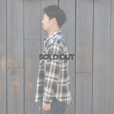 画像8: BARNS OUTFITTERS×BIG MAC（バーンズアウトフィッターズ×ビックマック）Flannel L/S Shirt（フランネルロングスリーブシャツ） / Black（ブラック）