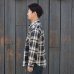 画像8: BARNS OUTFITTERS×BIG MAC（バーンズアウトフィッターズ×ビックマック）Flannel L/S Shirt（フランネルロングスリーブシャツ） / Black（ブラック） (8)