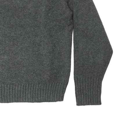 画像5: ★ポイント１０％（12/8迄）FilMelange（フィルメランジェ）SIEK（シーク）"Silk Wool Cotton Knit" / Moss Charcoal（モスチャコール）