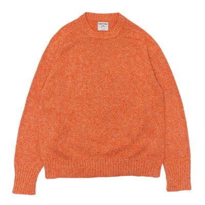 画像1: FilMelange（フィルメランジェ）SIEK（シーク）"Silk Wool Cotton Knit" / Orange（オレンジ）