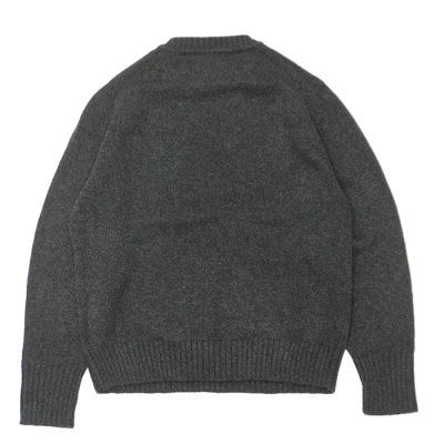 画像2: FilMelange（フィルメランジェ）SIEK（シーク）"Silk Wool Cotton Knit" / Moss Charcoal（モスチャコール）
