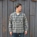 画像7: *A VONTADE（アボンタージ）Wooi Plaid Open Color Shirt（ウールプレイドオープンカラーシャツ）/ Grey×Green（グレー×グリーン）