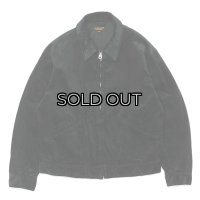 ＜30％OFF＞*A VONTADE（アボンタージ）Zip Work Jacket（ジップワークジャケット）"Corduroy" / Black（ブラック）