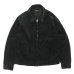 画像1: *A VONTADE（アボンタージ）Zip Work Jacket（ジップワークジャケット）"Corduroy" / Black（ブラック） (1)
