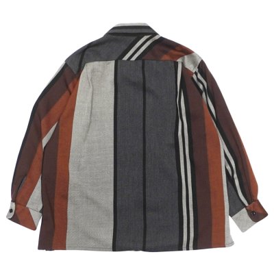 画像2: ENGINEERED GARMENTS（エンジニアードガーメンツ）Classic Shirt（クラシックシャツ）"Wide Stripe Worsted Wool" / Multi Color（マルチカラー）