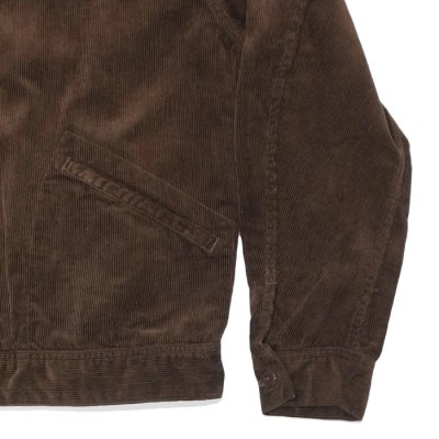 画像6: *A VONTADE（アボンタージ）Zip Work Jacket（ジップワークジャケット）"Corduroy" / Dk,Brown（ダークブラウン）