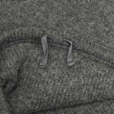 画像5: ENGINEERED GARMENTS（エンジニアードガーメンツ）Zip Moc Neck（ジップモックネック）"Wool Poly Nep Sweater Knit" / Charcoal（チャコール）