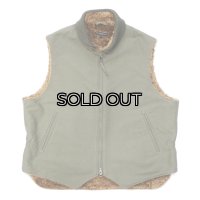 ENGINEERED GARMENTS（エンジニアードガーメンツ）LL VEST（LLベスト）"Cotton Double Cloth" / Olive（オリーブ）