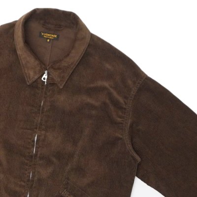 画像5: *A VONTADE（アボンタージ）Zip Work Jacket（ジップワークジャケット）"Corduroy" / Dk,Brown（ダークブラウン）