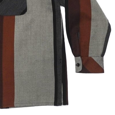 画像5: ENGINEERED GARMENTS（エンジニアードガーメンツ）Classic Shirt（クラシックシャツ）"Wide Stripe Worsted Wool" / Multi Color（マルチカラー）