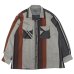 画像1: ENGINEERED GARMENTS（エンジニアードガーメンツ）Classic Shirt（クラシックシャツ）"Wide Stripe Worsted Wool" / Multi Color（マルチカラー） (1)