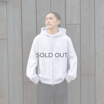 画像6: blurhms ROOTSTOCK（ブラームスルーツストック）Soft&Hard Sweat Hoodie Zip（ソフト&ハードスウェットフーディジップ）/ Dark Purple（ダークパープル）