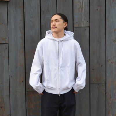 画像7: blurhms ROOTSTOCK（ブラームスルーツストック）Soft&Hard Sweat Hoodie Zip（ソフト&ハードスウェットフーディジップ）/ Khaki Brown（カーキブラウン）