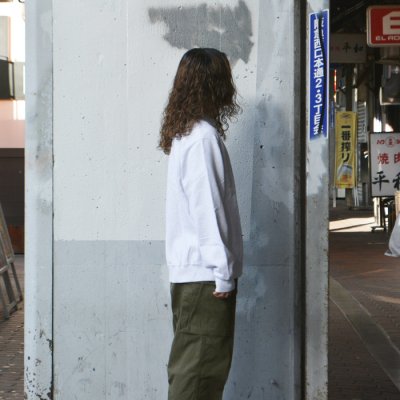 画像8: blurhms ROOTSTOCK（ブラームスルーツストック）Soft&Hard Sweat Crew Neck Pullover（ソフト&ハードスウェットクルーネックプルオーバー）/ Dark Purple（ダークパープル）