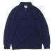 画像1: FELCO（フェルコ）L/S Half Zip Collar Sweat（ロングスリーブハーフジップカラースウェット）"10oz MD WEIGHT FRENCH TERRY” / Italian Navy （イタリアンネイビー） (1)
