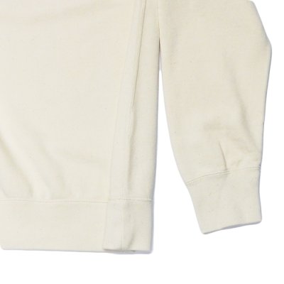 画像5: FELCO（フェルコ）L/S Half Zip Collar Sweat（ロングスリーブハーフジップカラースウェット）"10oz MD WEIGHT FRENCH TERRY” / Off White（オフホワイト）